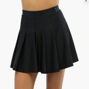 We Wore What Tennis Skort Skirt Shorts Black Active Athletic Athleisure S New
